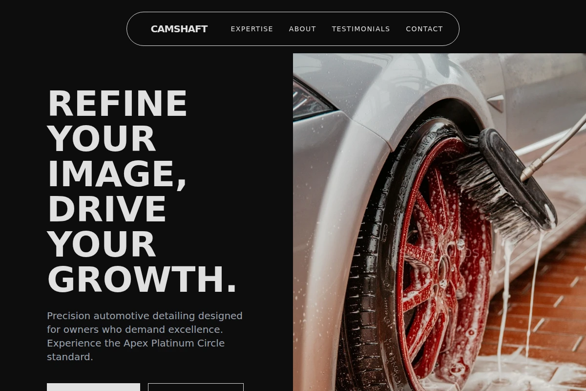 Camshaft Car Wash