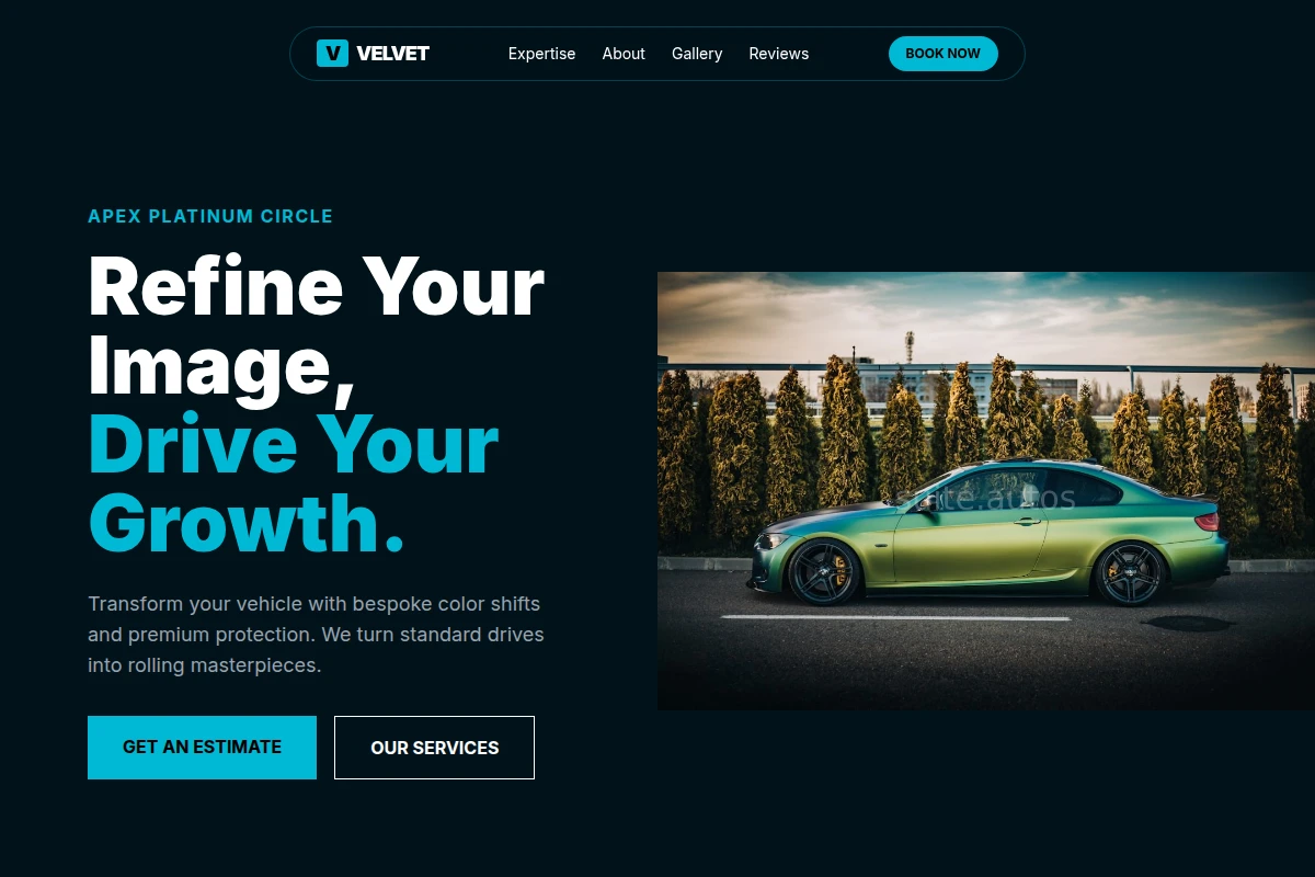 Velvet Car Wrap