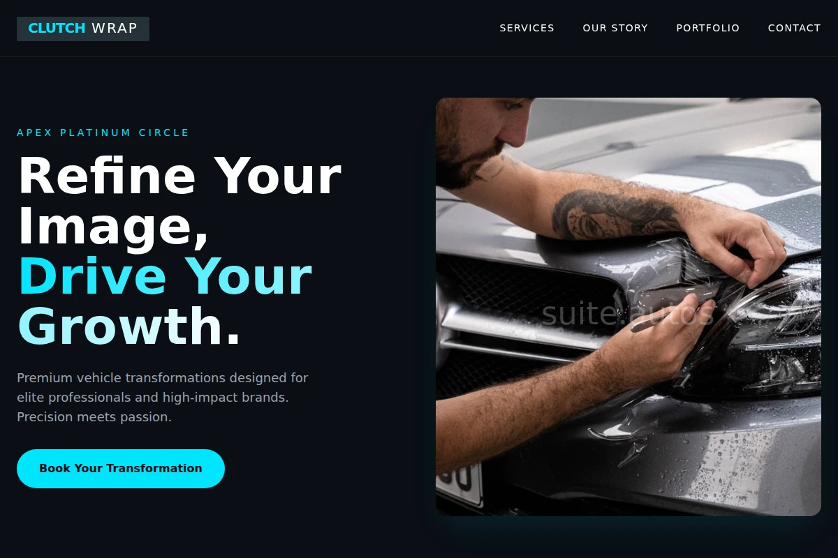 Clutch Car Wrap