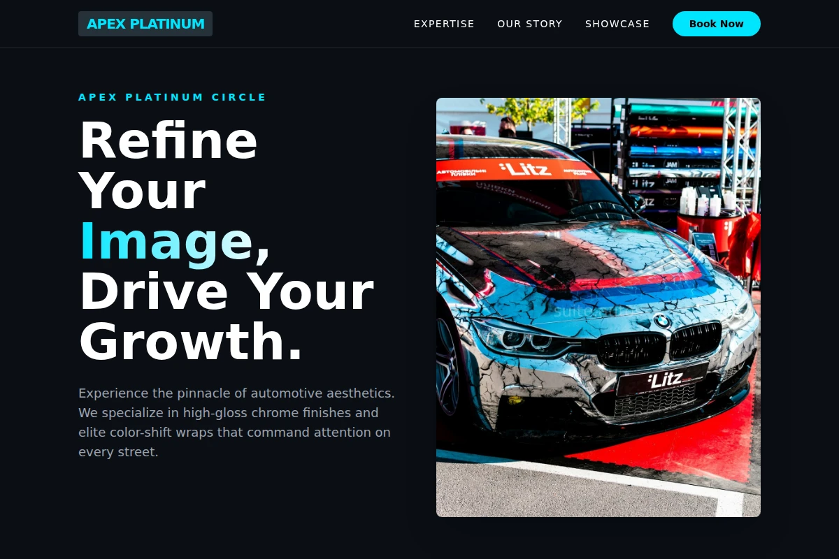 Chrome Car Wrap